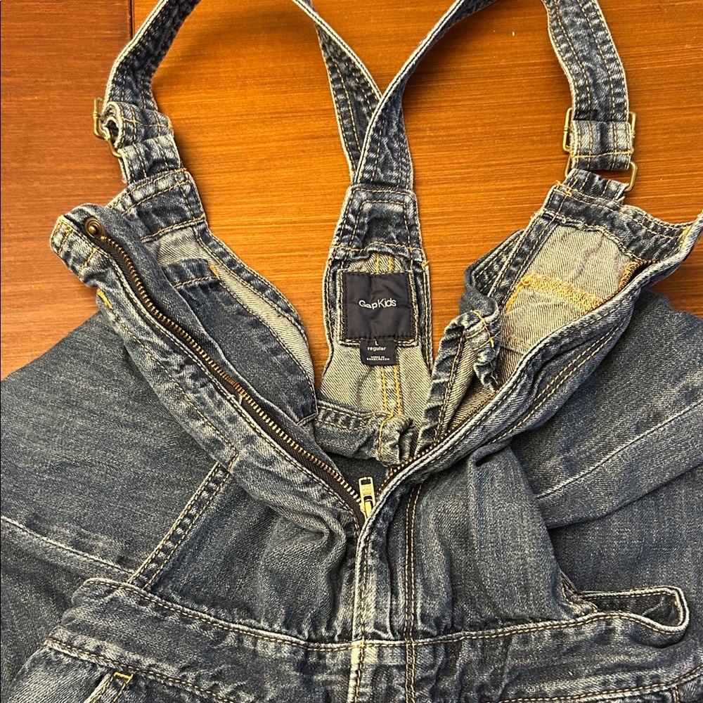 Vintage GapKids Large Blue Denim Overalls